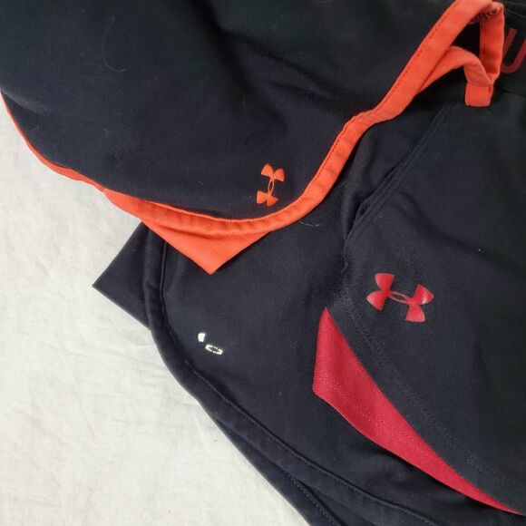 Under Armour Athletic Shorts Lot of 3 XS Women’s Running Training Elastic Waist - Picture 3 of 7